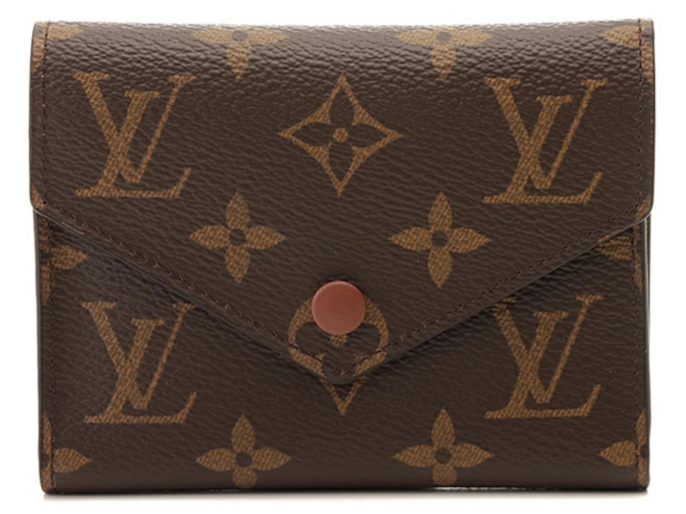 LOUIS VUITTON Wallet Portefeuille Victorine Tri fold Compact Monogram